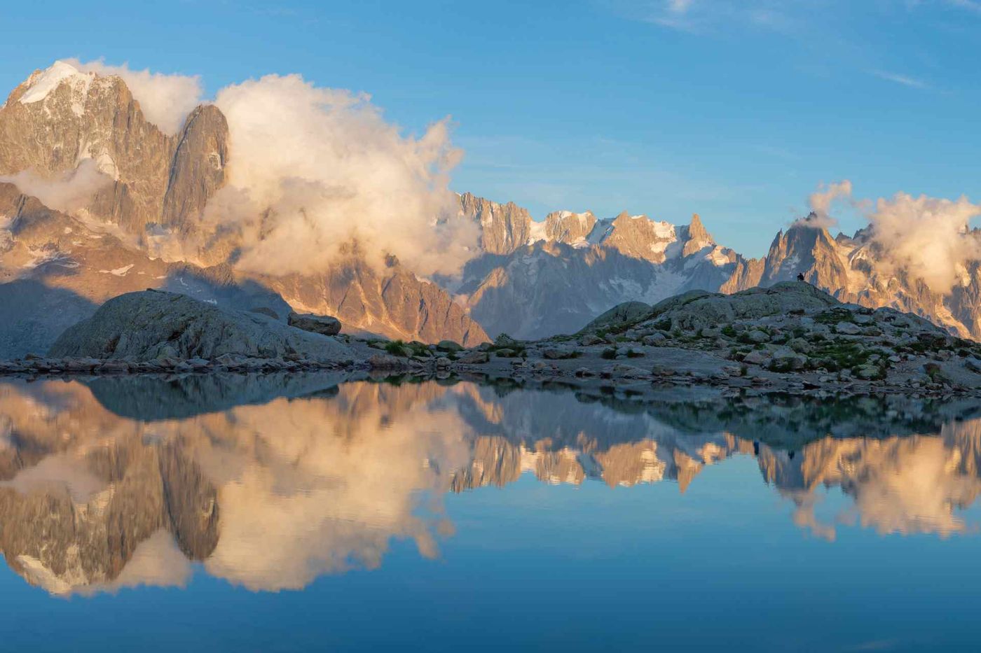 Reflections off Lac Blanc